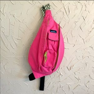 Kavu Rope Sling Bag Backpack Pink